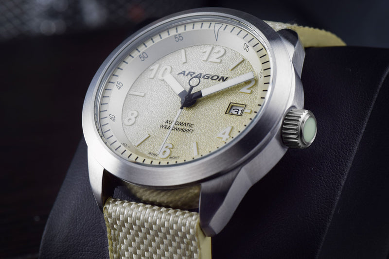 Caprice NH35 Automatic 44mm Beige Dial | Beige Dial