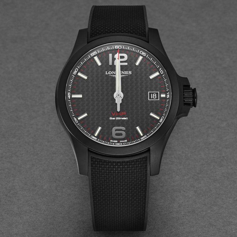 Conquest V.H.P. L37282669 / Black | Black Dial
