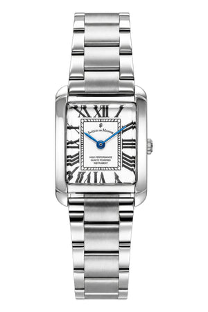 Emily White Dial / Steel Stainless Steel Bracelet White Dial
