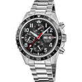 Aviator North Chrono Black / Stainless Steel | Black Dial