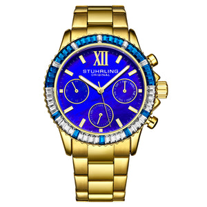 Vogue Blue/Gold | Blue Dial