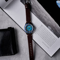 Tropea Automatic Blue / Brown Leather | Blue Dial