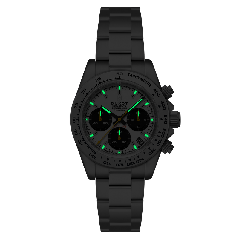 Accelero Chronograph White / Stainless Steel | White Dial