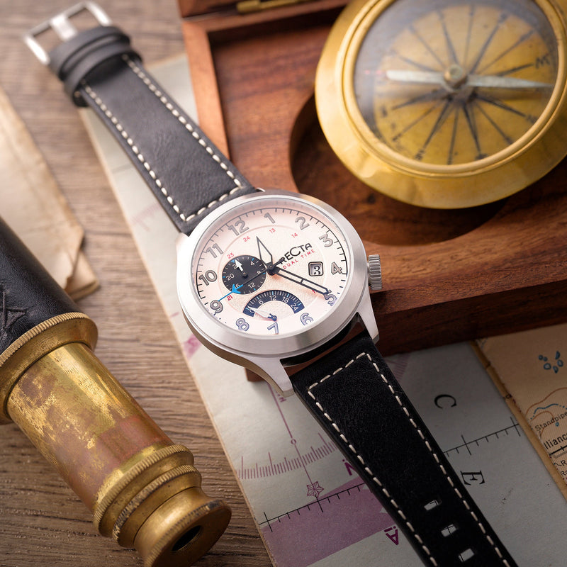 Altitude Japan Quartz Rose Gold / Leather |  Dial