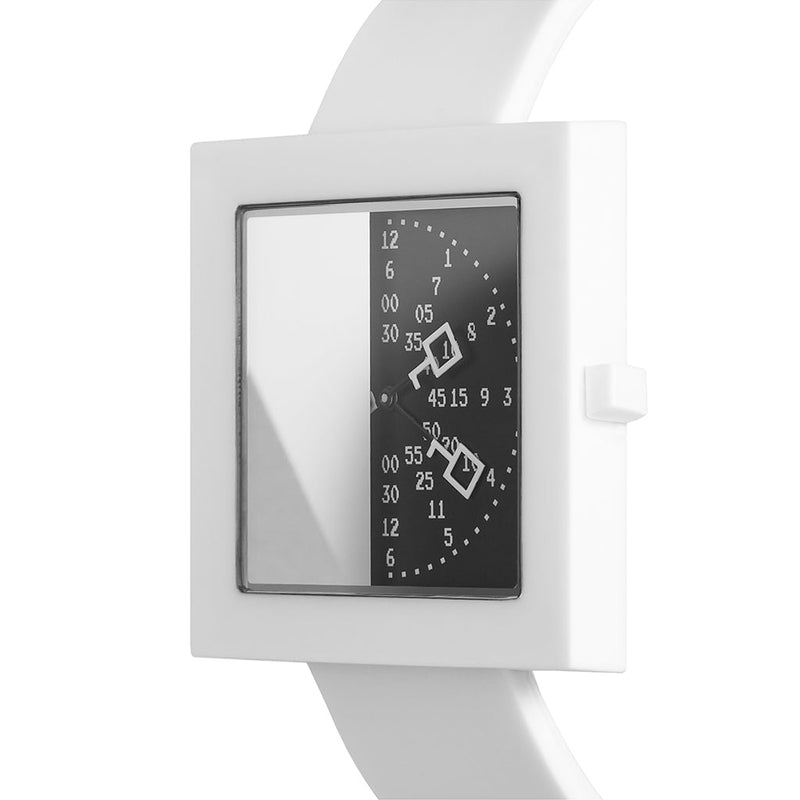 Nouns watch White | Black Dial