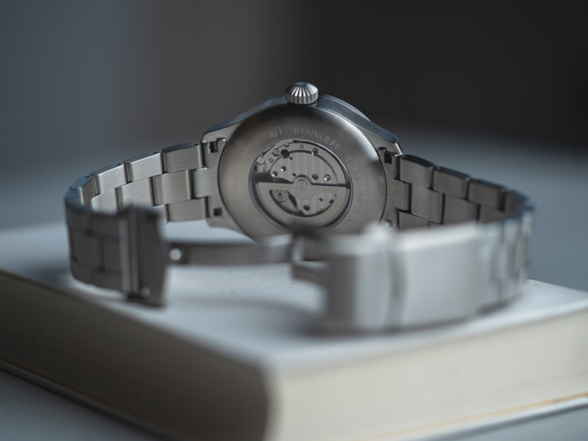 Laco Aachen Blaue Stunde 39 MB Laco 2S (Miyota 82S0) Movement Blue