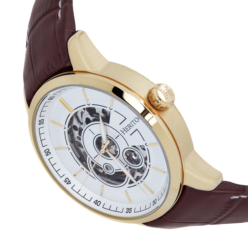 Davies Gold/Brown | White Dial