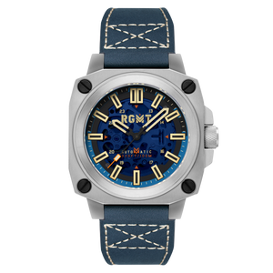 Altimeter Skeleton Automatic Blue / Stainless Steel | Blue Dial