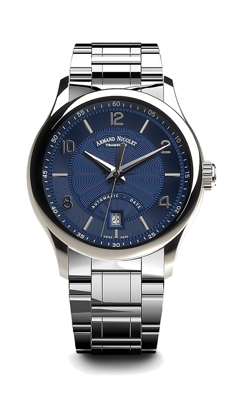 M02-4 Blue/Metal | Blue Dial