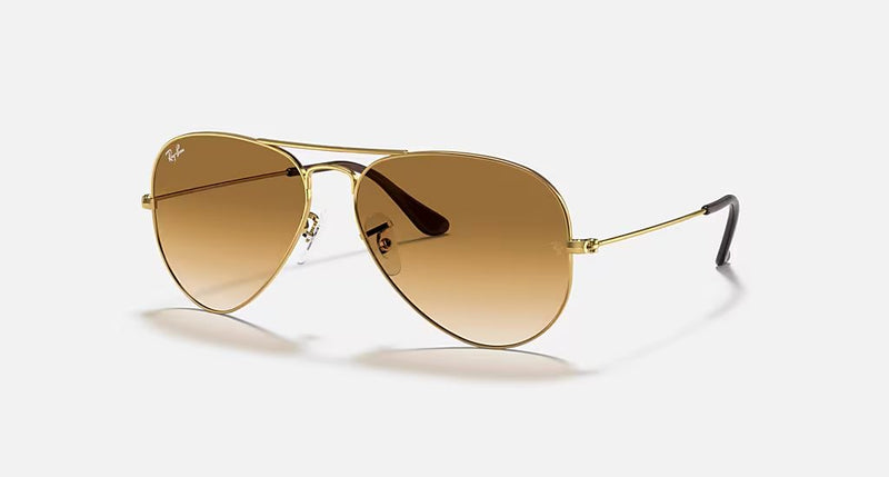 Aviator MEN'S Gold / Crystal Brown Gradient