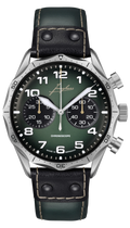 Pilot Chronoscope Dark Green Dial / Dark Green and Black Leather Strap Dark Green Dial
