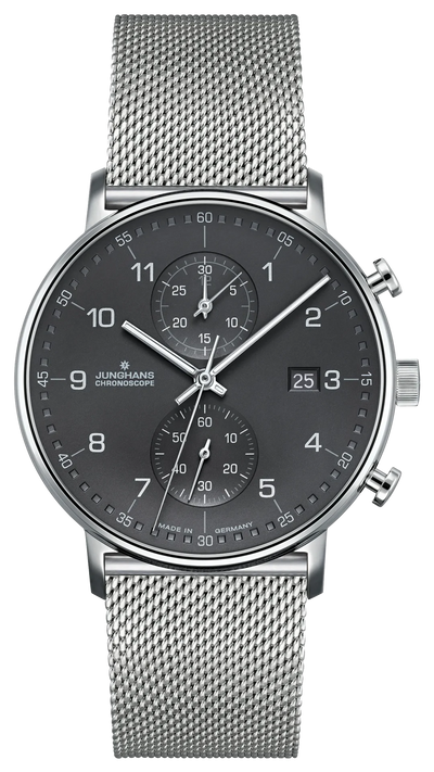 Form C Anthracite Dial / Milanese Bracelet Anthracite Dial
