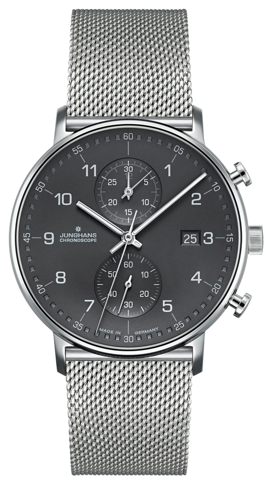 Form C Anthracite Dial / Milanese Bracelet Anthracite Dial