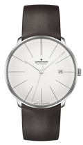 Meister Fein Automatic Silver Dial / Brown Leather Strap Silver Dial