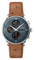 Meister Chronoscope Sapphire Gray Dial / Brown Ostrich Leather Strap Gray Dial
