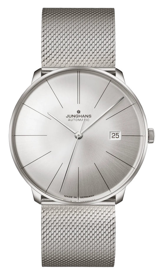 Meister Fein Automatic Silver Dial / Milanese Bracelet Silver Dial