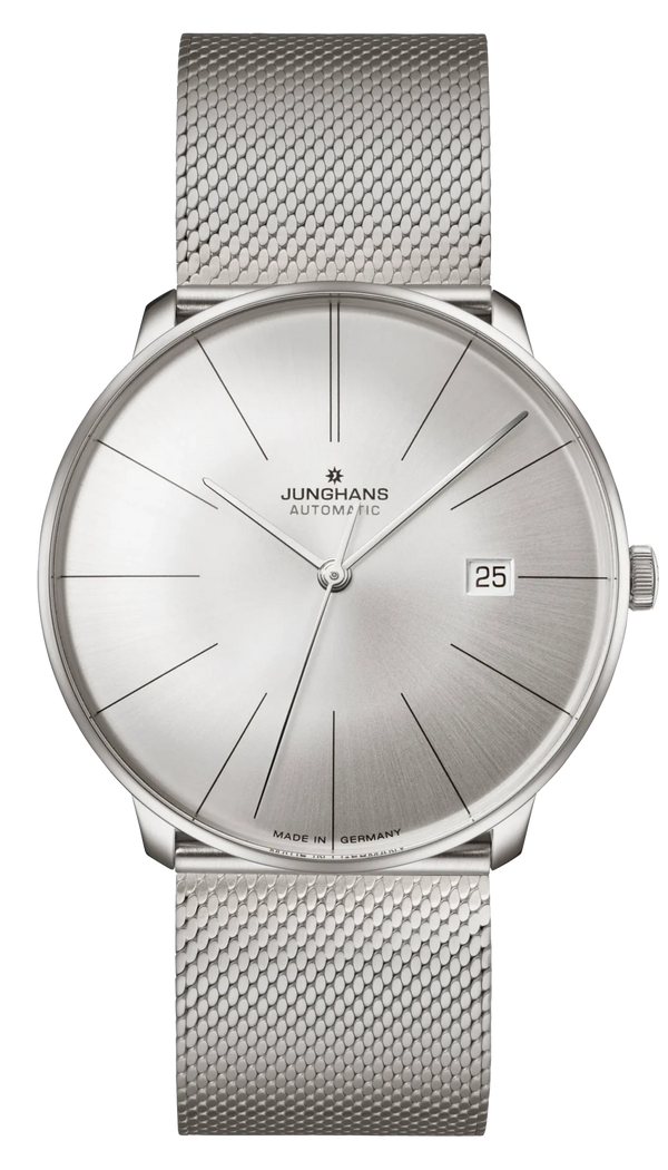 Meister Fein Automatic Silver Dial / Milanese Bracelet Silver Dial