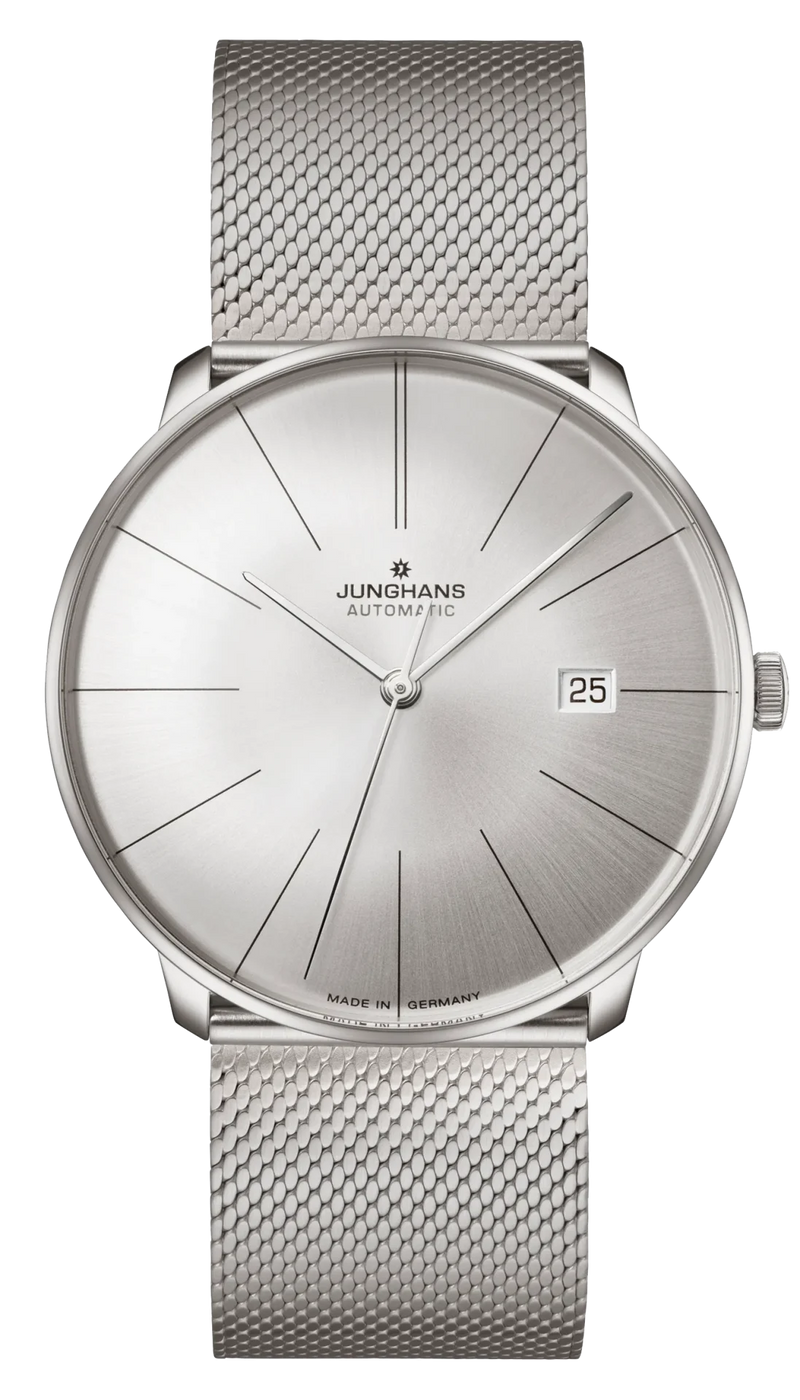 Meister Fein Automatic Silver Dial / Milanese Bracelet Silver Dial