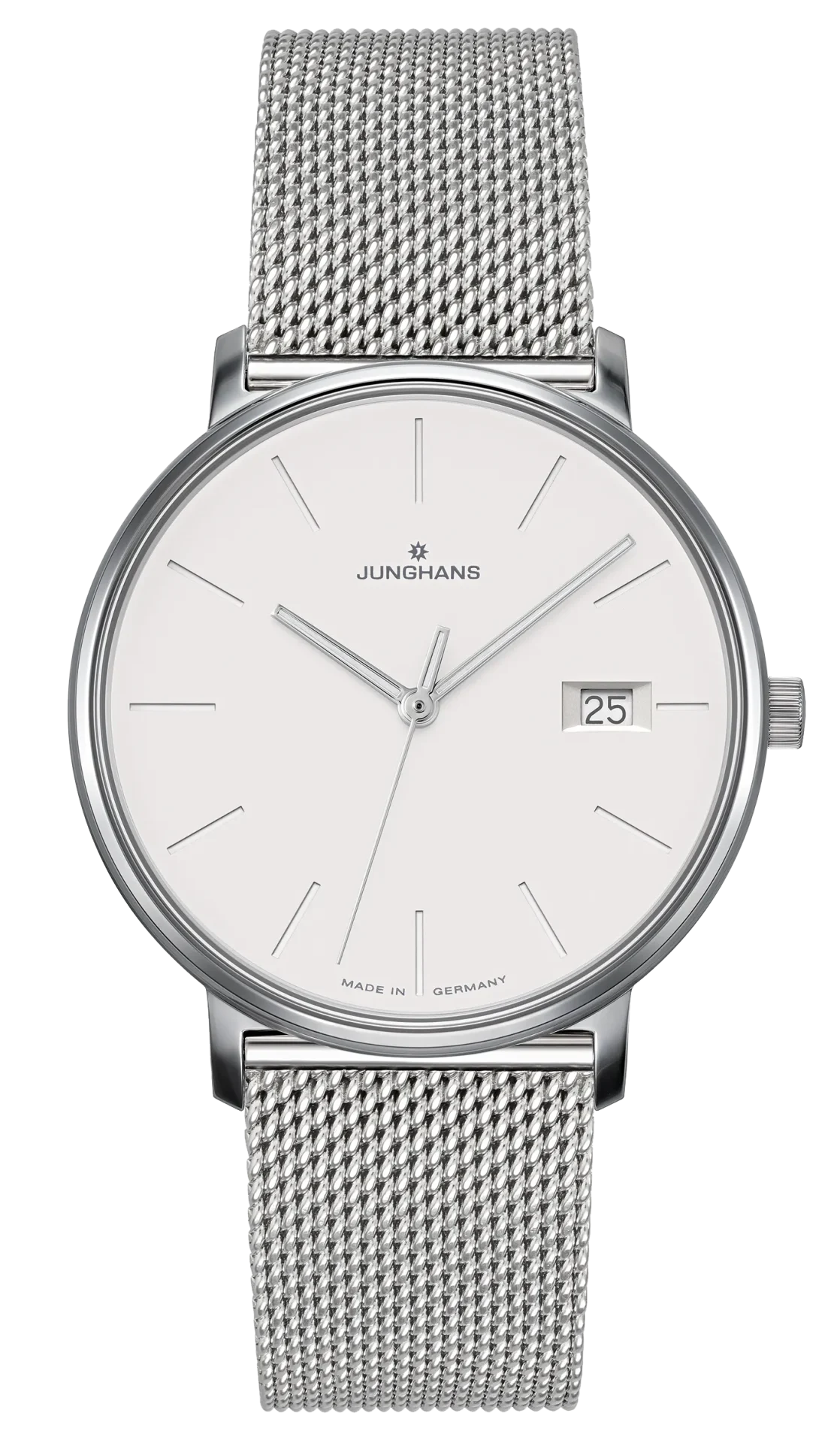 Form Damen Silver-Plated Dial / Milanese Bracelet Silver Dial