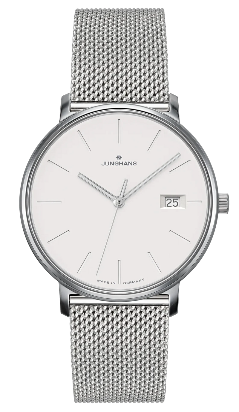 Form Damen Silver-Plated Dial / Milanese Bracelet Silver Dial