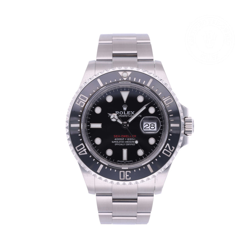 Pre-Owned Rolex Oystersteel Sea-Dweller 43mm-Ref.126600