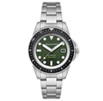 Croft Pioneer Automatic Green/Stainless Steel | Green Dial