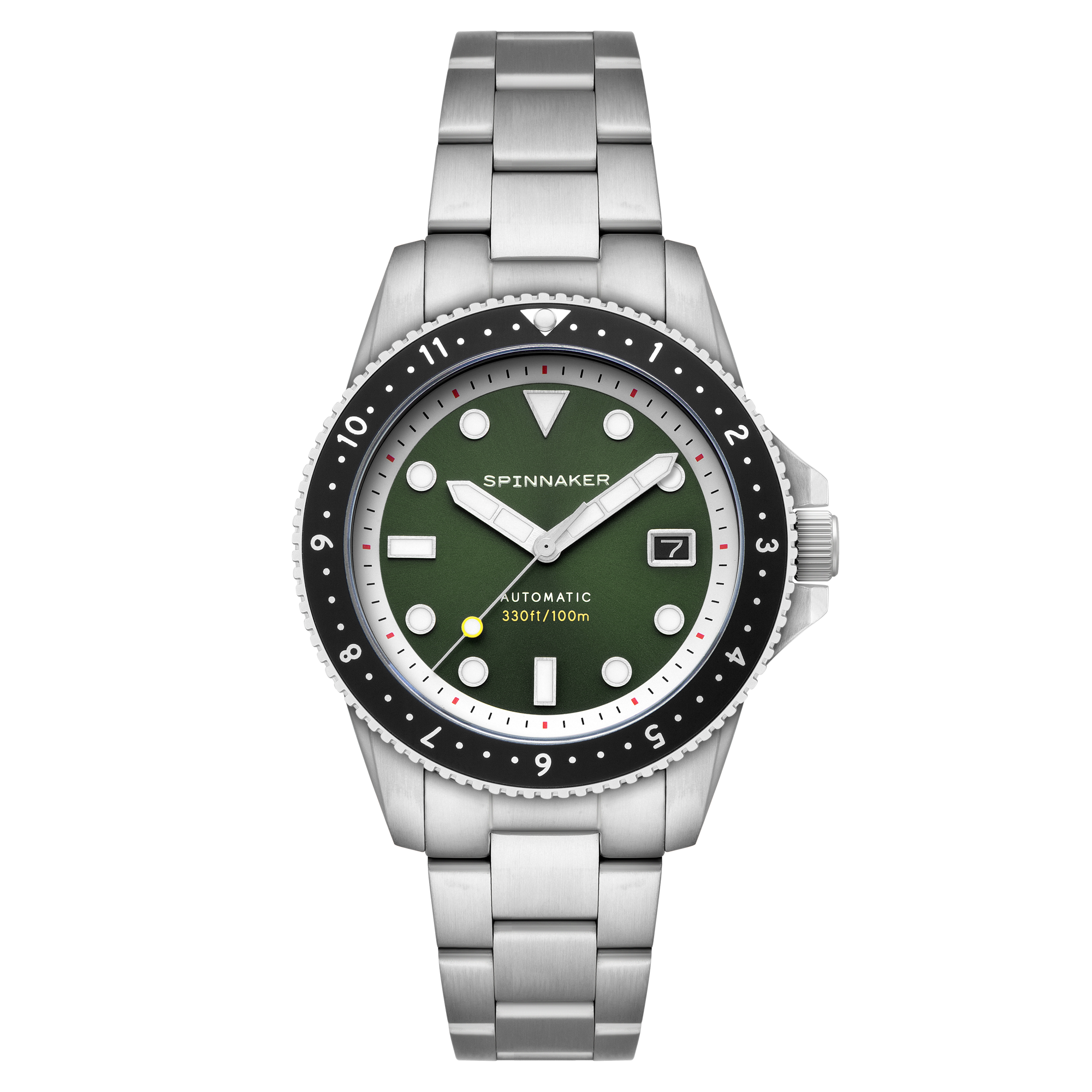 Croft Pioneer Automatic Green/Stainless Steel | Green Dial