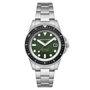 Croft Pioneer Automatic Green/Stainless Steel | Green Dial