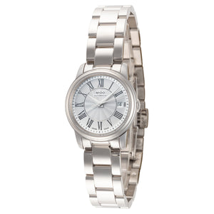 Baroncelli III 25mm / Silver / Silver | Silver Dial