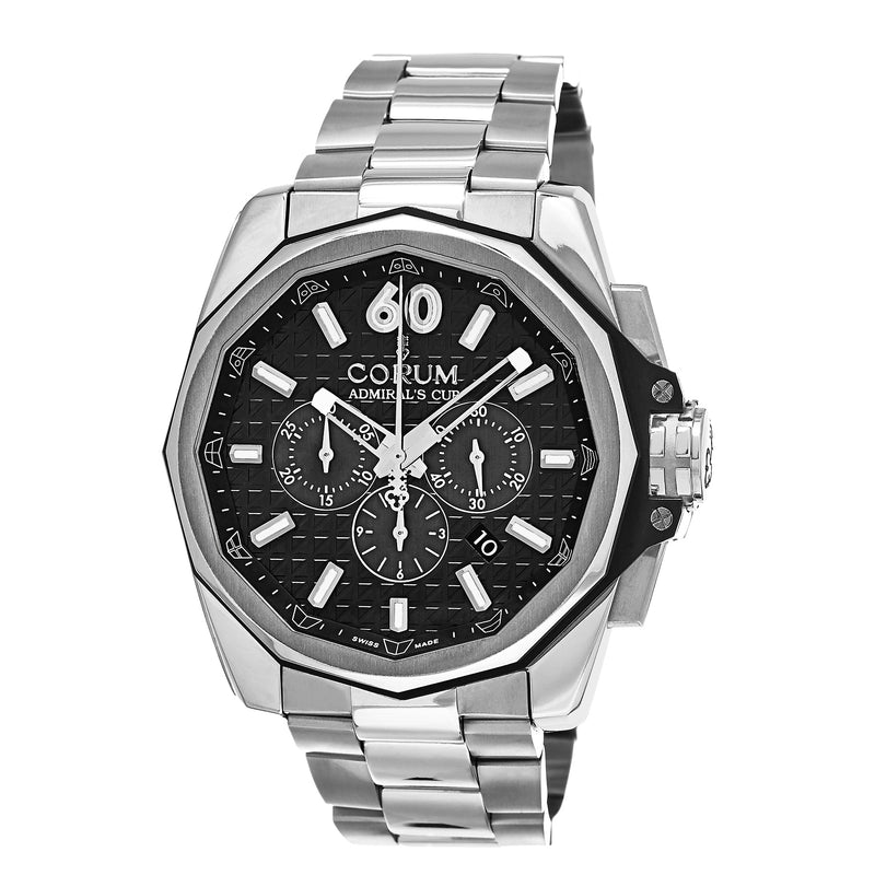 Admiral Cup A132/01975 / Black | Black Dial