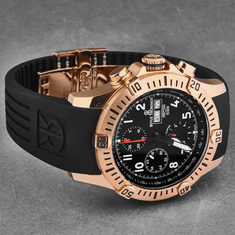 Air speed 16071.6767 / Black | Black Dial