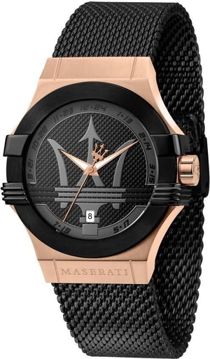 Potenza Black / Stainless Steel Black Dial