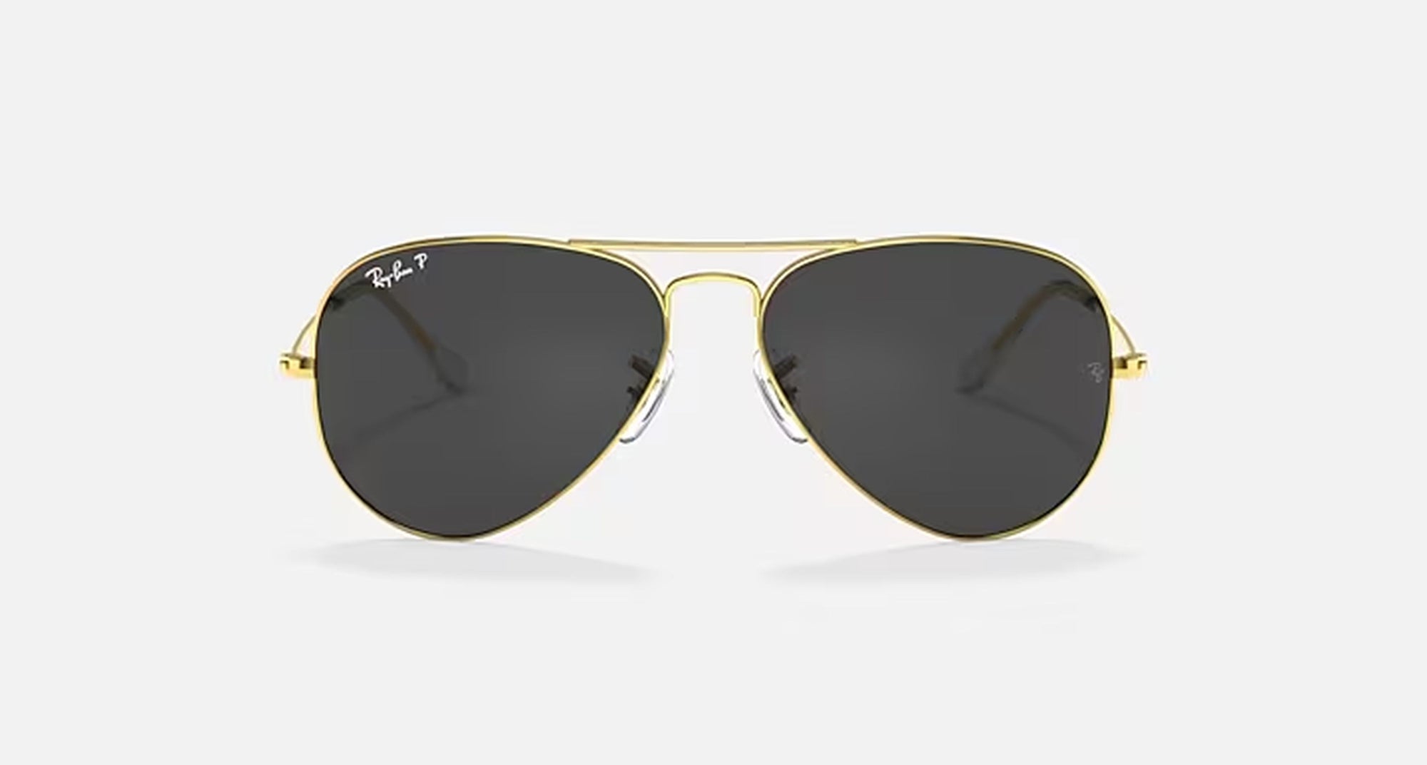 AVIATOR CLASSIC MENS / POLISHED GOLD - BLACK |  Dial