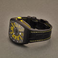 Vanguard 45SCBLKBLKYEL / Blk | Black Dial