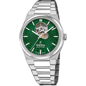 RIVÉ Green / Stainless Steel | Green Dial