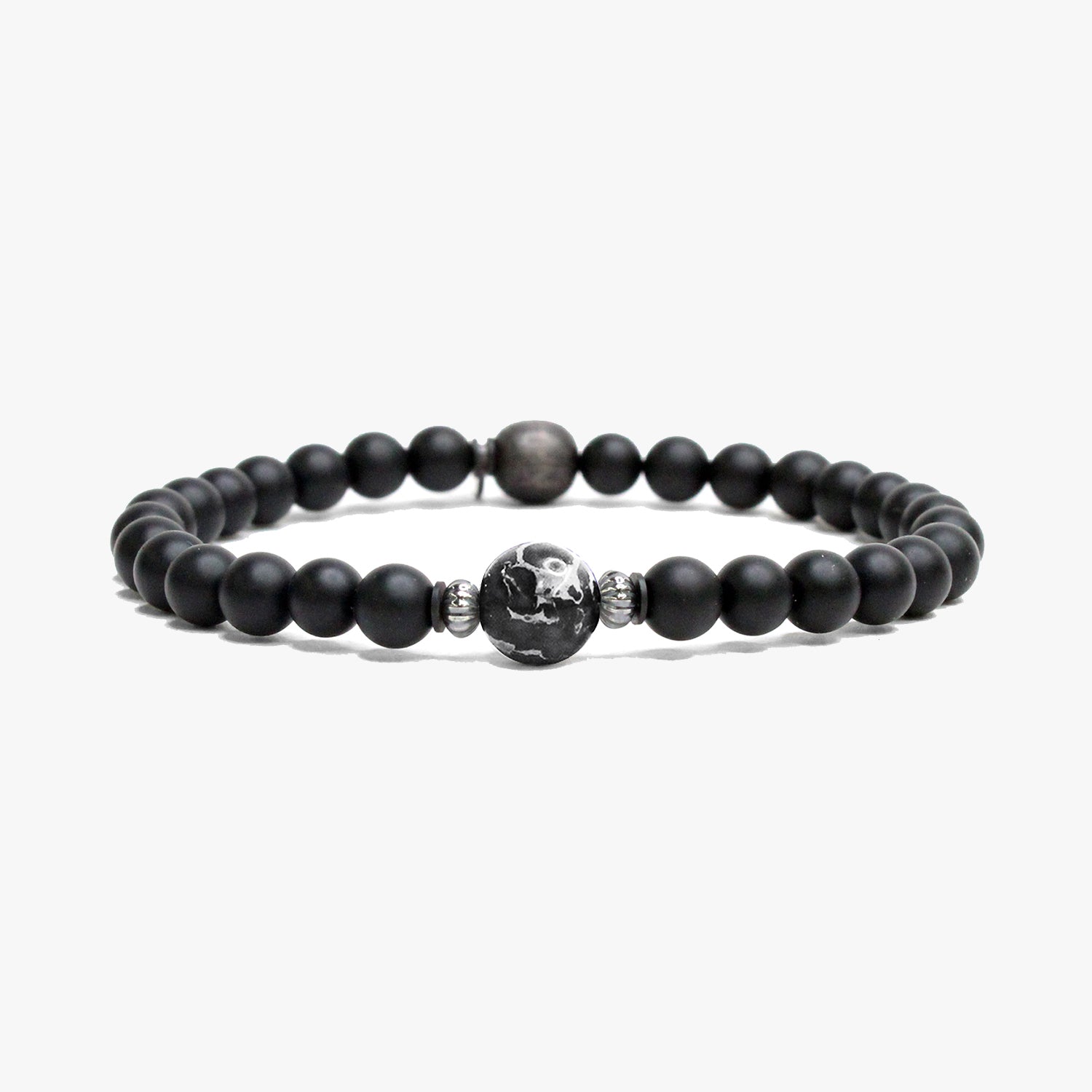 Black Onyx, Black Sea Sediment M (7.25" Wrist) |  Dial