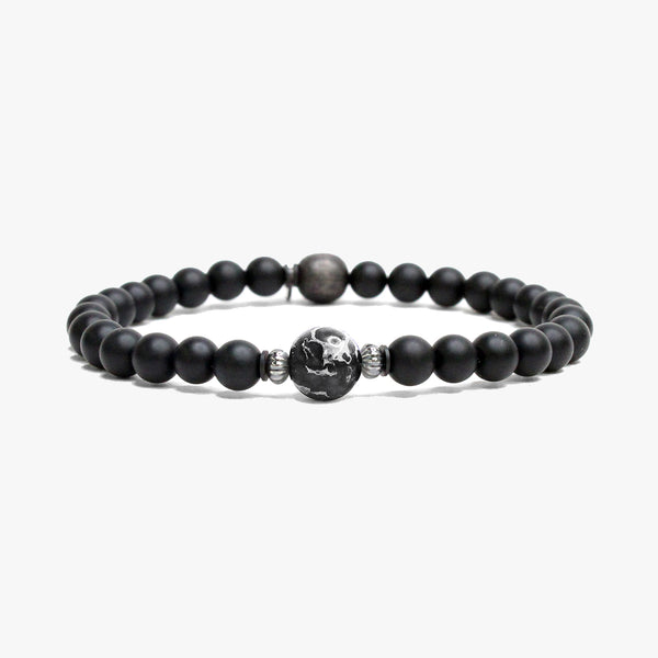 Black Onyx, Black Sea Sediment M (7.25" Wrist) |  Dial