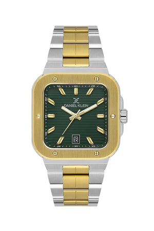 Modern Square Two-Tone / Green Dial Green Dial