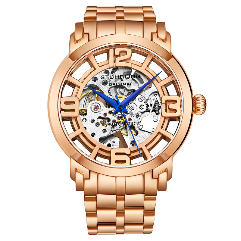 Legacy Rose Gold/Silver Stainless Steel | Silver Dial