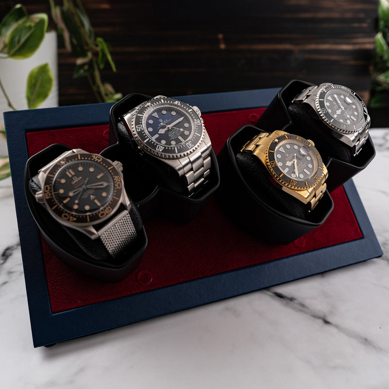 Oxford Augustine Blue /Velvet