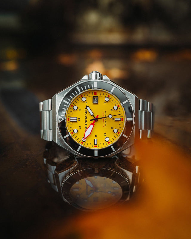 Dumas Yellow / Stainless Steel | Yellow Dial