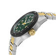 Ascari Swiss made Automatic Sellita SW200 forged carbon bezel  Black Two-tone | Green Dial