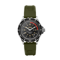 JEEP TSAR on Rubber (OD Green) JEEP TSAR | Black Dial