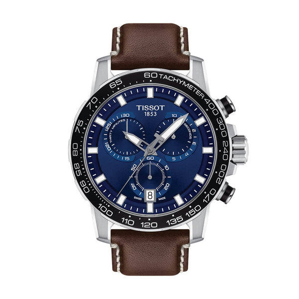 Supersport Chrono Blue / Leather | Blue Dial