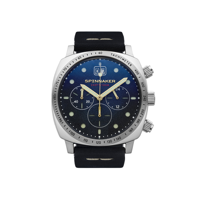 Hull Chronograph Blue / Leather | Blue Dial