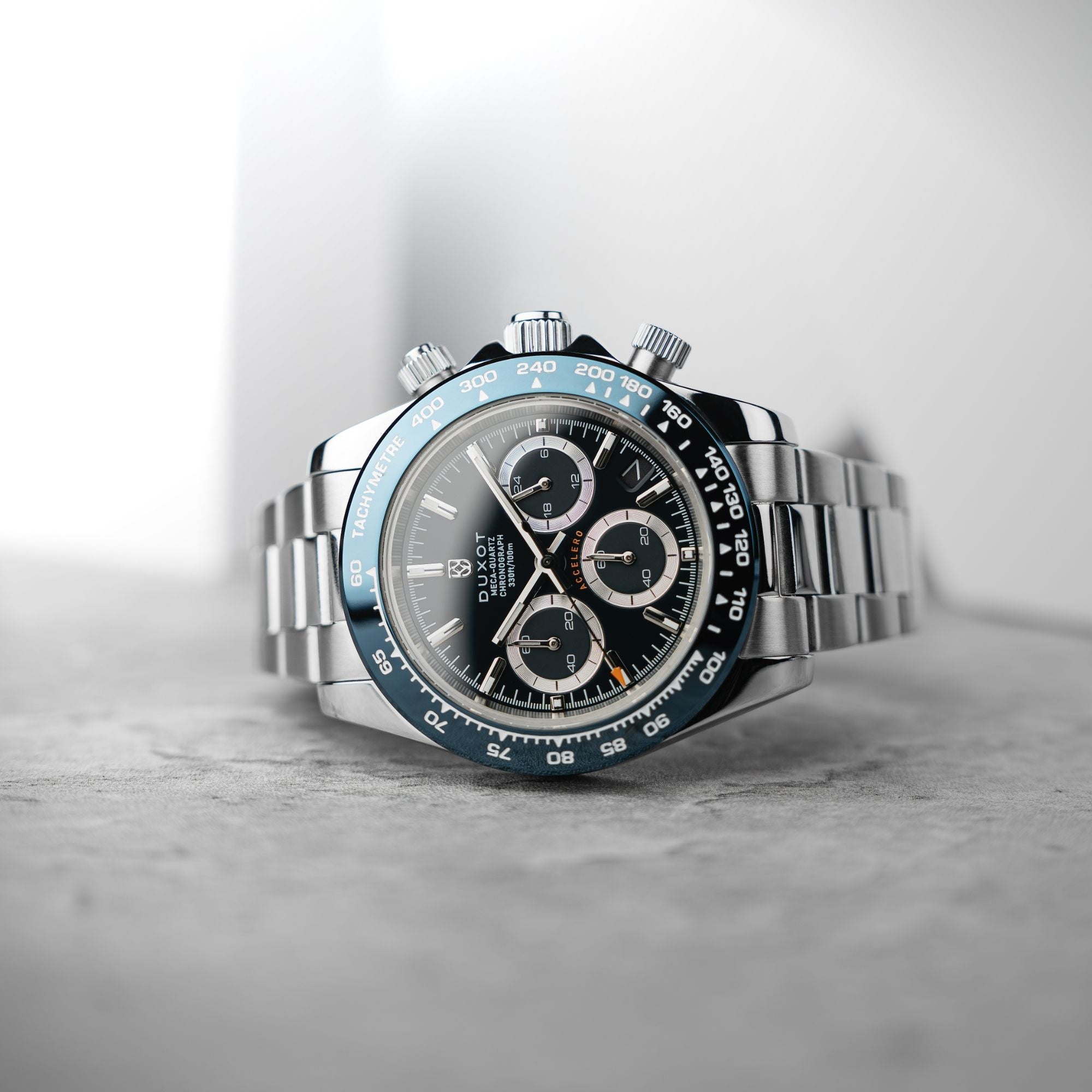 Accelero Chronograph Blue / Stainless Steel | Blue Dial