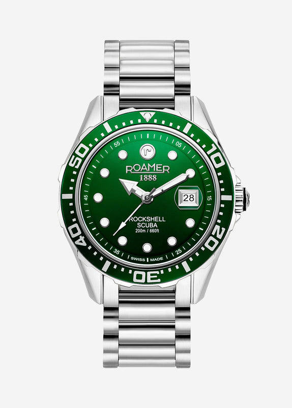 Rockshell Mark III Scuba A01-WA | Green Dial