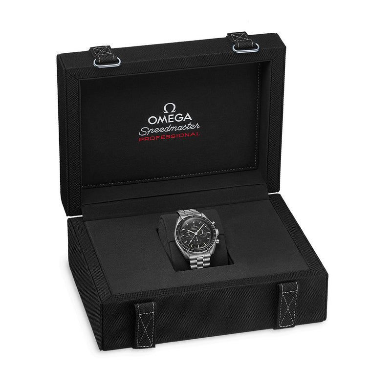 Speedmaster Moonwatch Professional Co-Axial 42mm hesalite glass | Black Dial