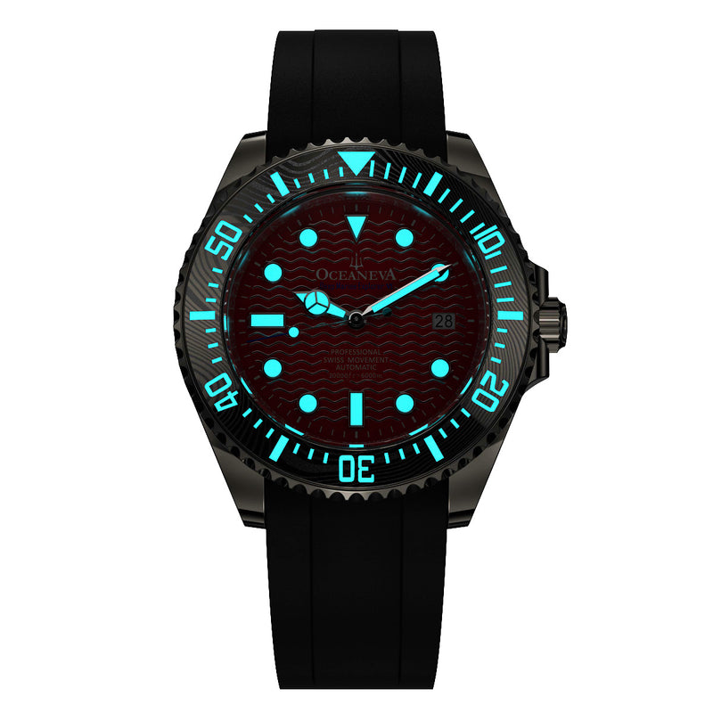 Deep Marine Explorer VI 6000m Grade 5 Titanium 6000m/RedDial | Red Dial