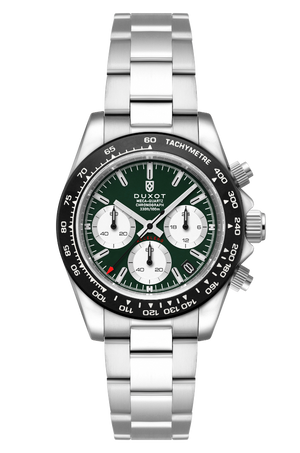 Accelero Chronograph Green / Stainless Steel | Green Dial